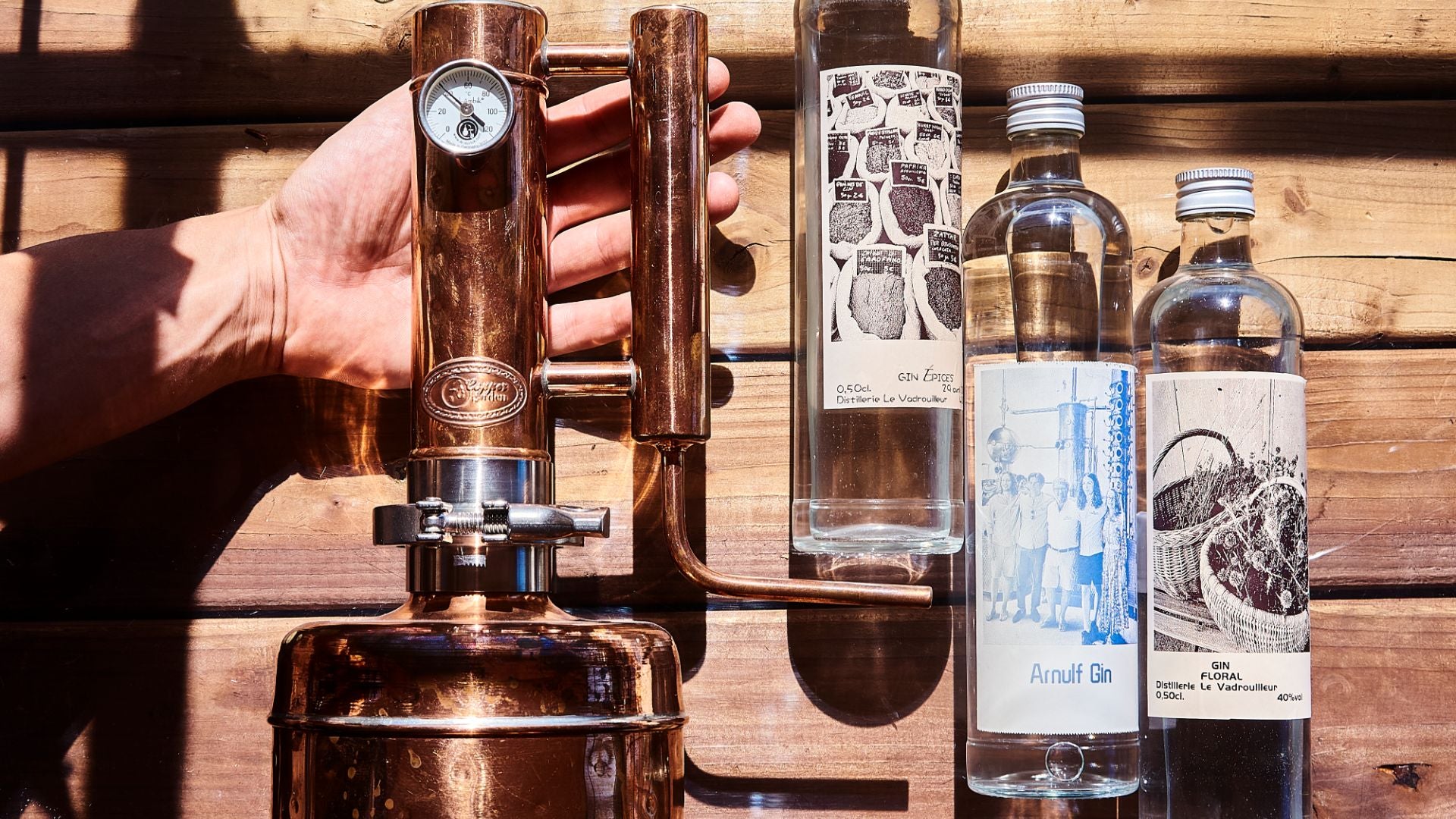 Atelier création de gin