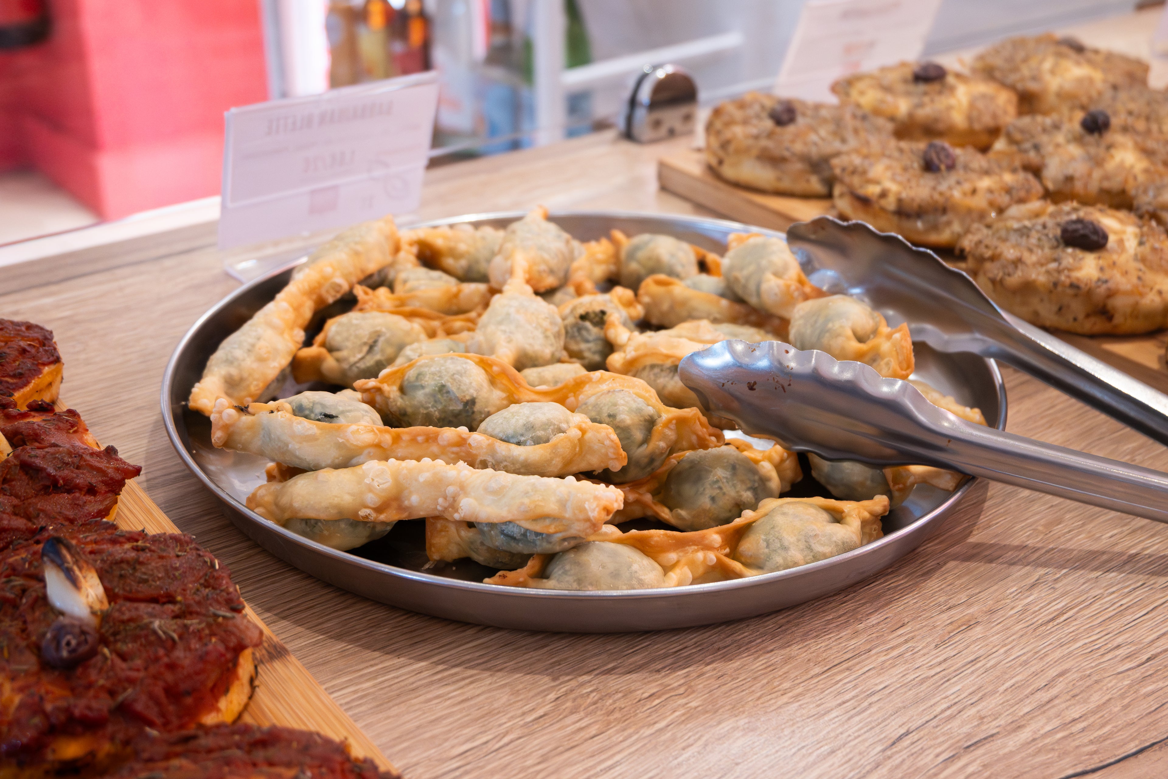 Traditional Nice street food tasting barbajuans and socca local specialties Nice France French Riviera gastronomy local food market culinary experience Côte d’Azur food tour